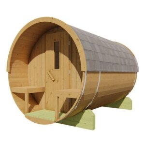 Saunabarrel Thermowood - Ø205 x 300 cm
