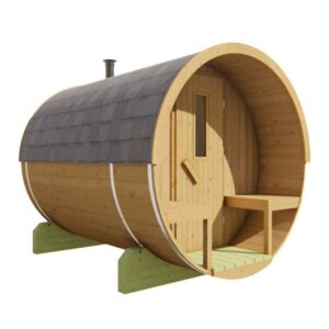 Saunabarrel Thermowood - Ø205 x 250 cm